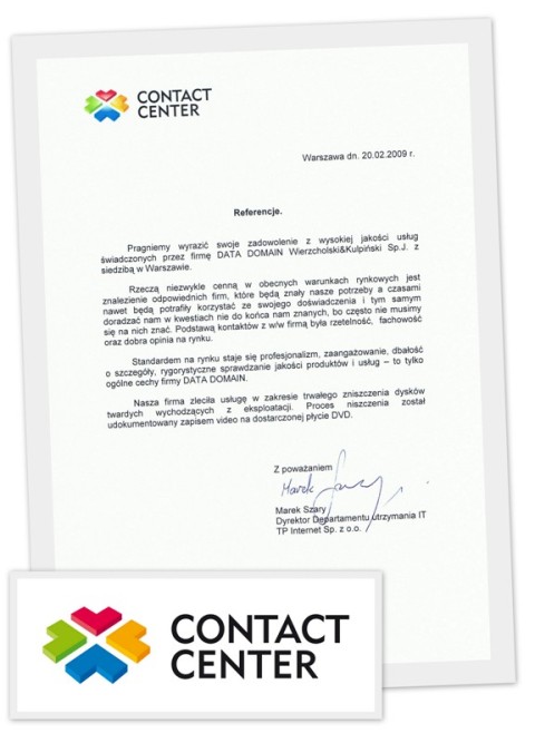 Referencje Contact Center